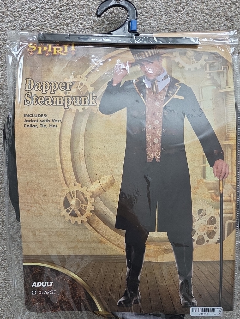 Dapper Steampunk Costume - XL